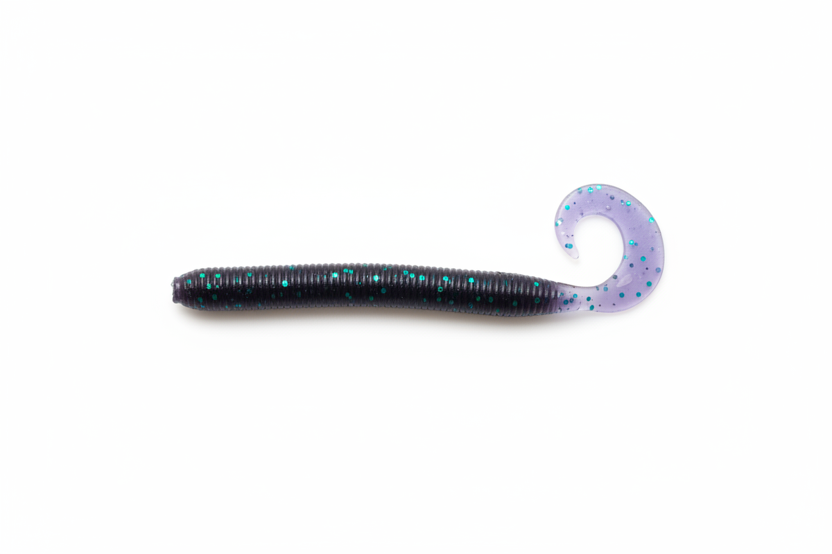 4” Curly Tail Worm (10 Count)